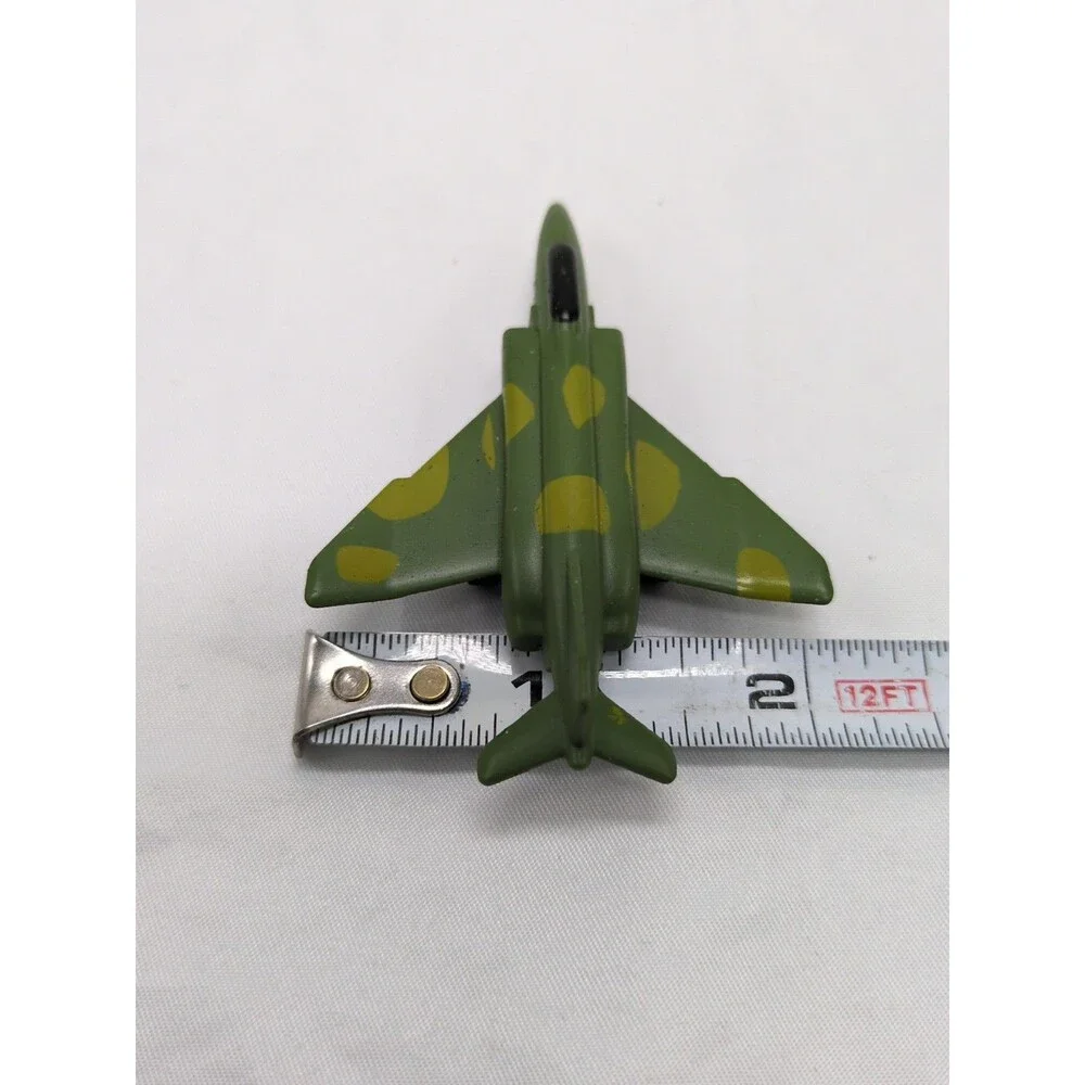 Green Camo Colored Diecast Fighter Plane 3